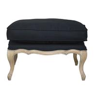 French Fabric Ottoman bench for armchair bed