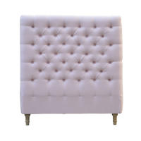 French-style Antique Wooden Upholstered Luxurious Headboard HL007-106