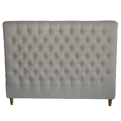 French-style Antique Wooden Upholstered Luxurious Headboard HL007D