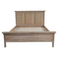 French style Antique Wooden Bed HL090-153