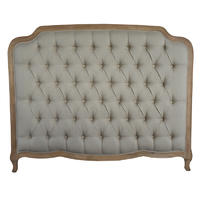 French-style Antique Hotel Room Furniture Wooden Luxurious Headboards King Size 1 Bed HL159HBQ