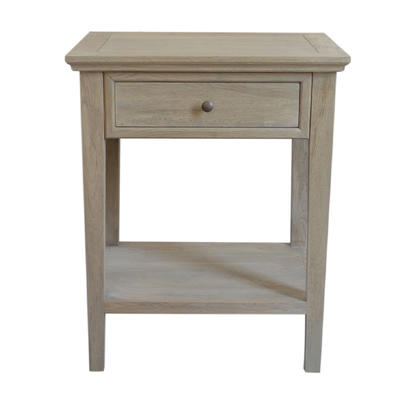 French-style Antique Wooden Nightstand HL292
