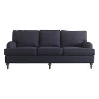 French Upholstered Relaxing Sofa Modern Couch Set Living Room Furniture S1026
