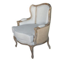 French Style custom wood Armchair furniture S1074