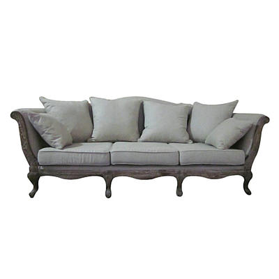 french country furniture custom made wood Sofa HL200-2