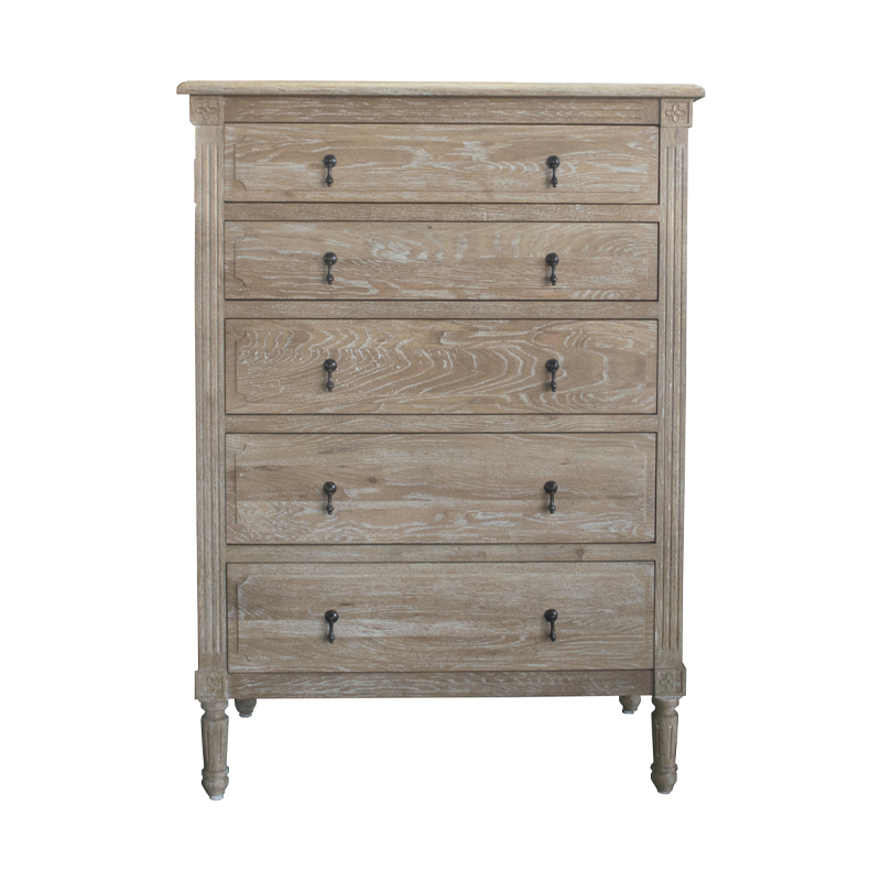 antique solid wood chest of drawers for bedroom furniture HL883