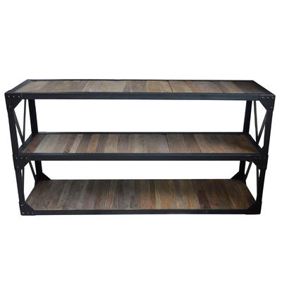 French Industrial Console Table HL407