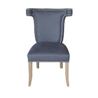 French Country Kitchen Dinning Chair With Leather Back P0081