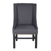 French-style Fabric wooden Dining Chair P2179
