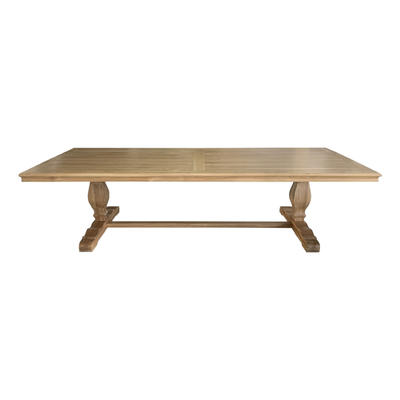 Parquet Trestle wood square Dining Table T159-300