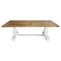 solid oak Dinning Table French style furniture D1634-200
