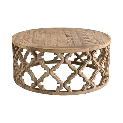 French Style Wooden Oak Coffee Table HL230