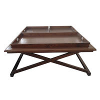 HL108 Vintage Wooden Coffee Table With Drawers