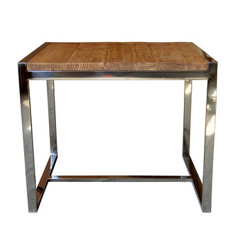 industrial metal furniture Stainless Side Table HL164
