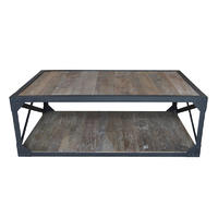 French Vintage Industrial Coffee Table HL408