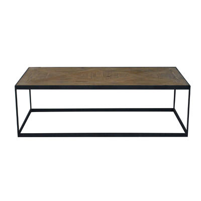 Square Wooden Table Industrial Look Furniture HL471