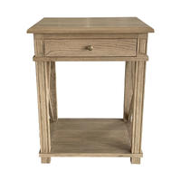 French Provincial style nightstand bedside table HL542-1