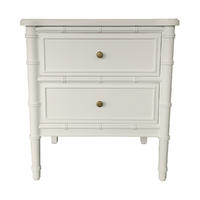 French country style chest nightstand bedside table